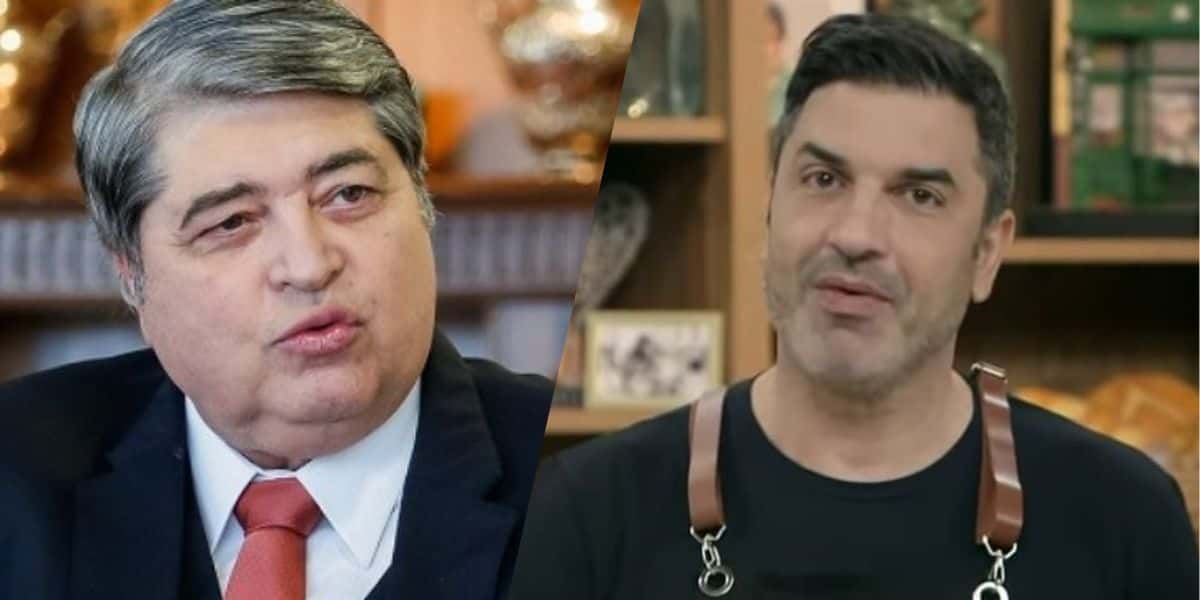 José Luiz Datena e Edu Guedes (Montagem: TV Foco)