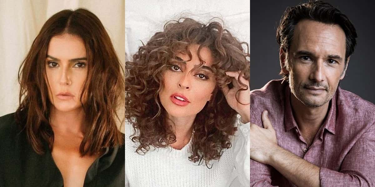 Deborah Secco, Juliana Paes e Rodrigo Santoro foram preparados por Sergio Penna (Foto: Reprodução/Instagram/TV Globo)