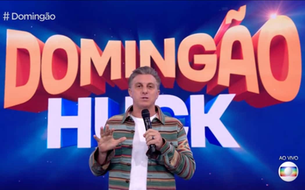 Luciano Huck comanda o segundo "Domingão" do ano e traz novas atrações (Foto: Reprodução/ TV Globo)