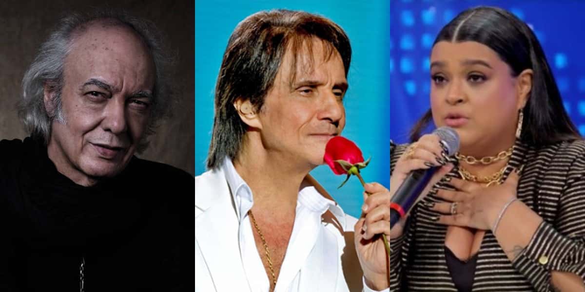 Erasmo Carlos, Roberto Carlos e Preta Gil (Foto: Divulgação/Reprodução/TV Globo)