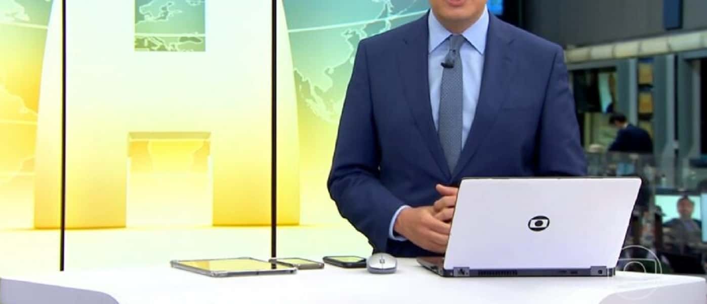 Além do JH, outro telejornal sofreu uma falha técnica na Globo- Foto: Reprodução