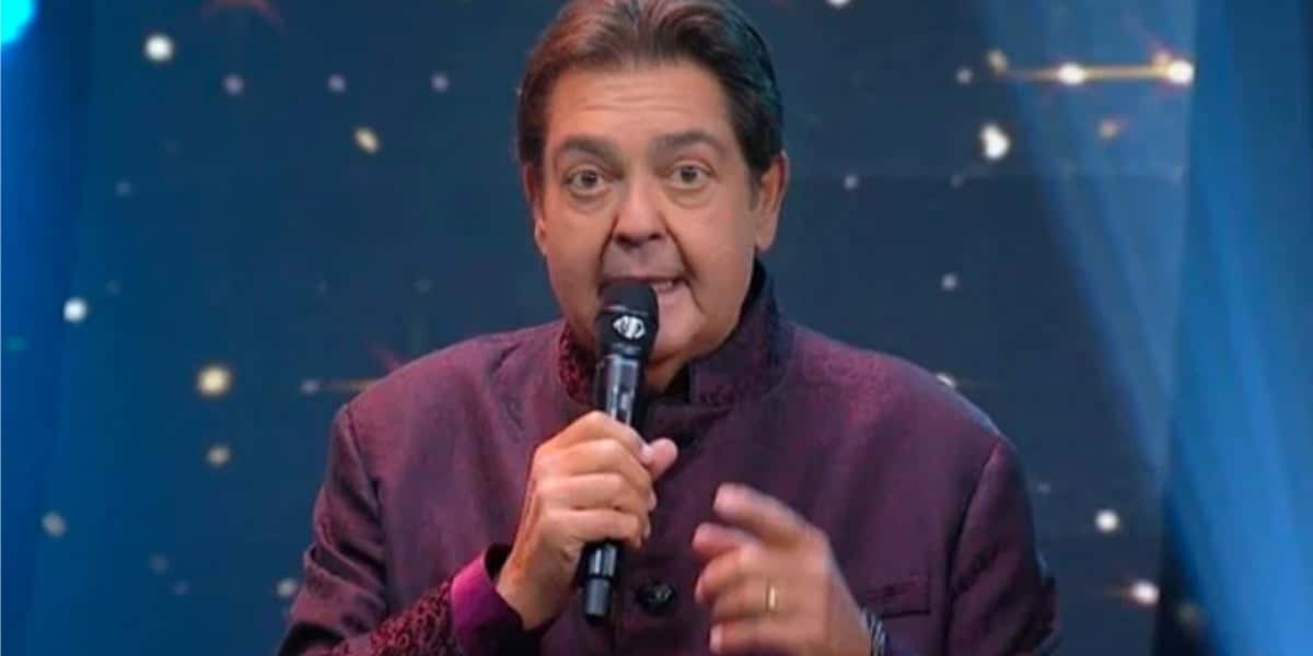 Faustão em seu programa na Band (Foto: Reprodução)
