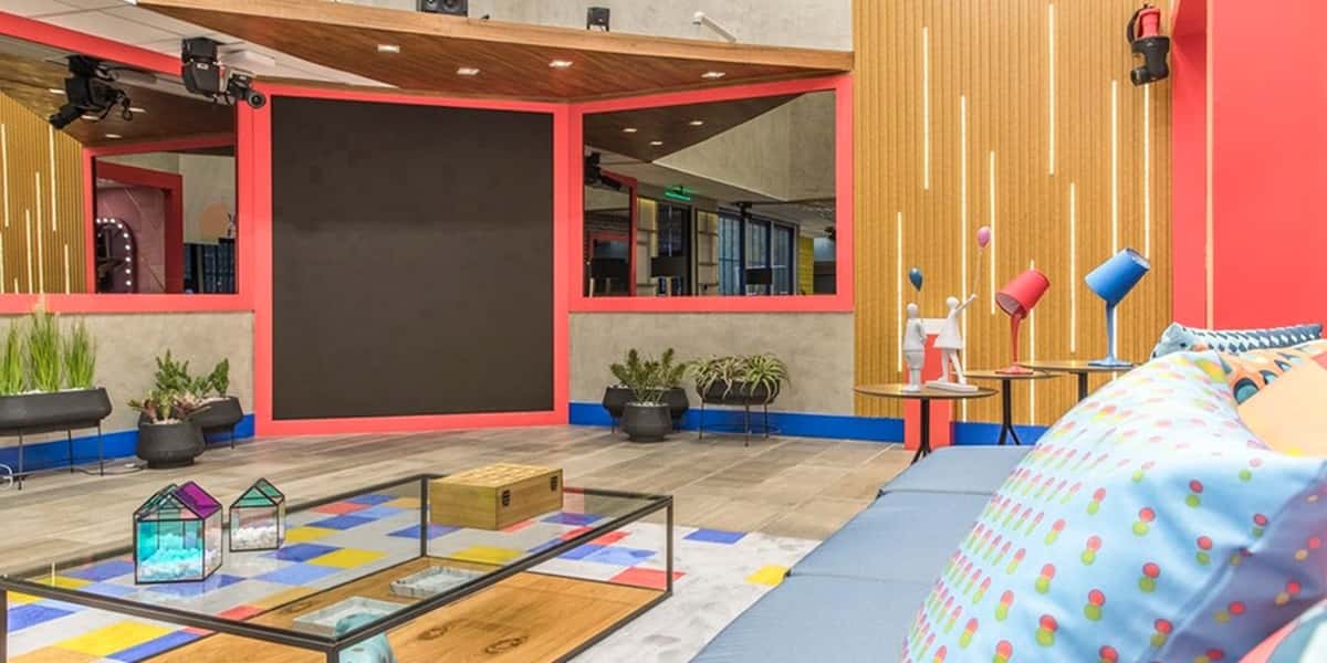 Casa do BBB22 já está pronta (Foto: Reprodução / TV Globo)