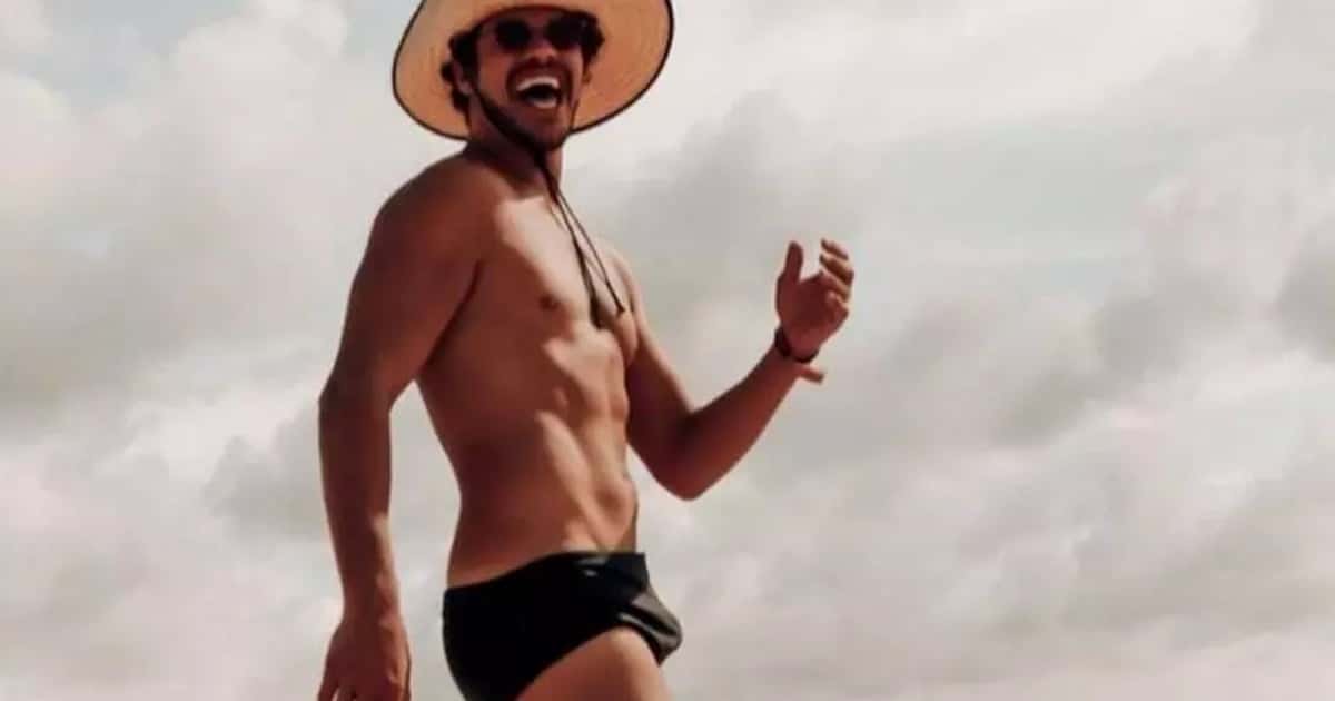 José Loreto tem sua mala colocada no zoom por seguidores safadinhos (Foto: Reprodução/ Instagram)