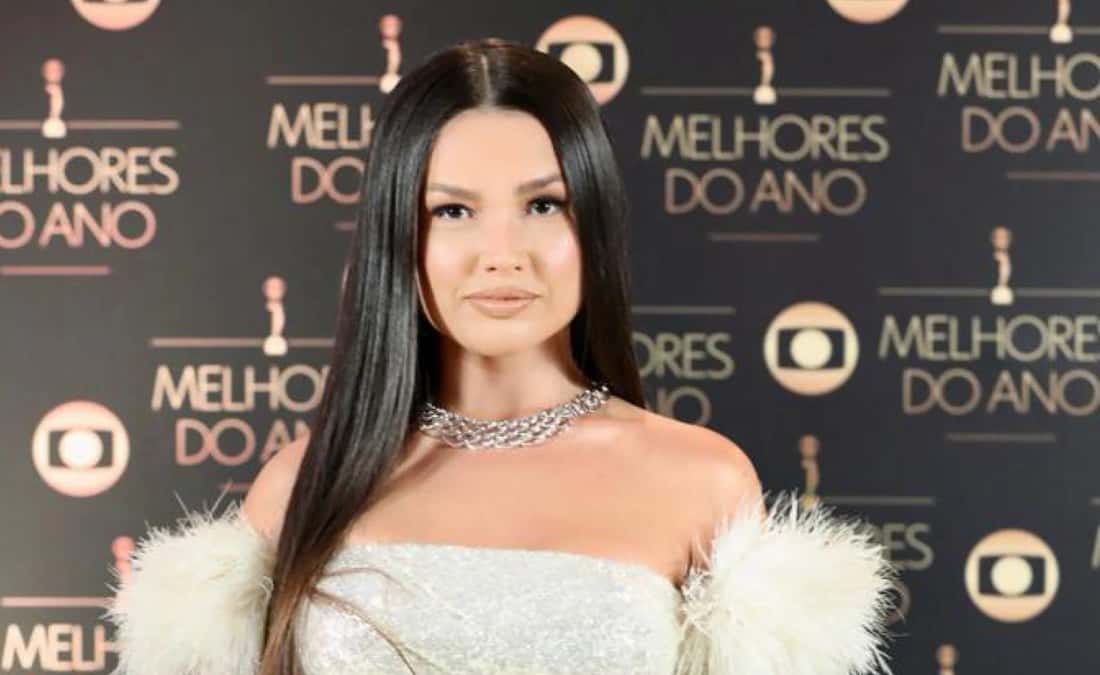 Juliette Freire nos bastidores do prêmio "Melhores do Ano" (Foto: Divulgação/ TV Globo)