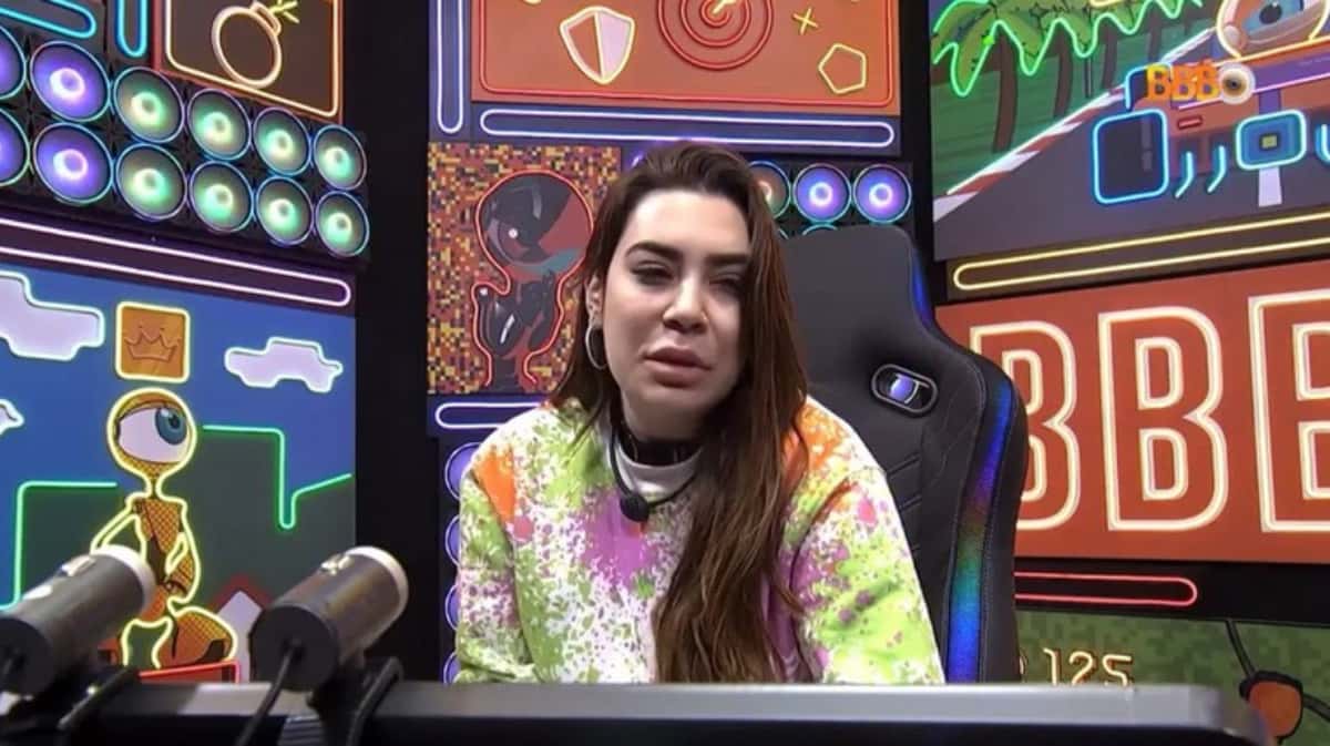 Naiara Azevedo se arrependeu do discurso da 'derrota' (Foto: Reprodução / Globoplay)