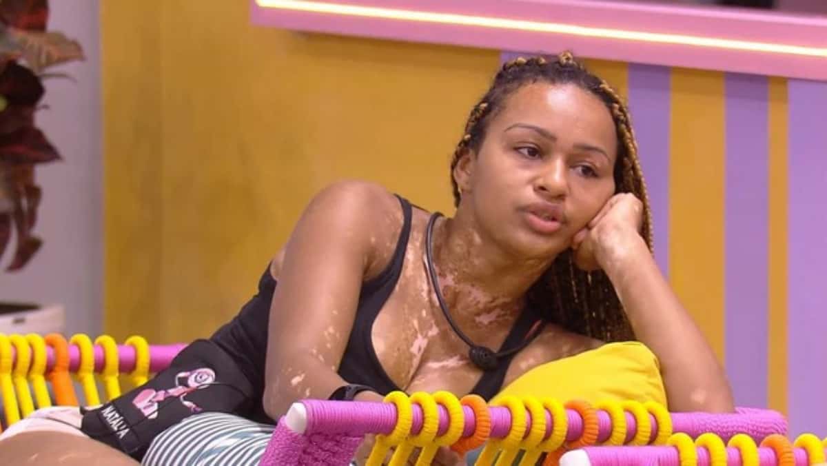 Natália fez duras criticas a Rodrigo (Foto: Reprodução / Globoplay)