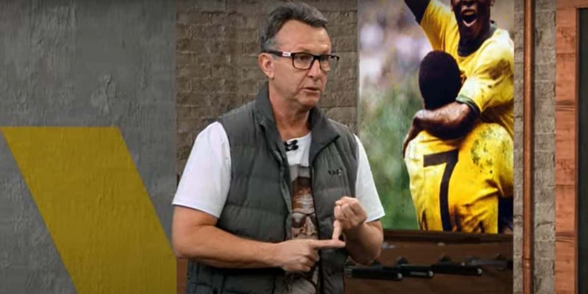 Neto em "Os Donos da Bola" (Foto: Reprodução/Band)