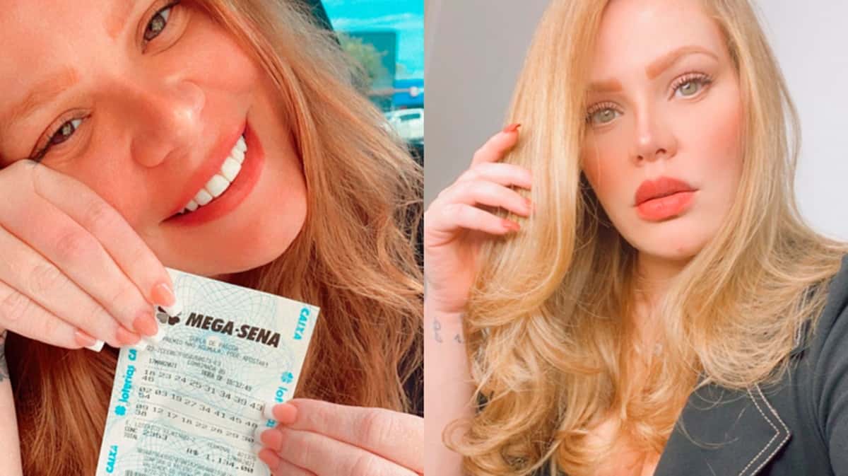 Paulinha Leite já ganhou 54 vezes na Loteria (Foto: Reprodução/ Montagem)