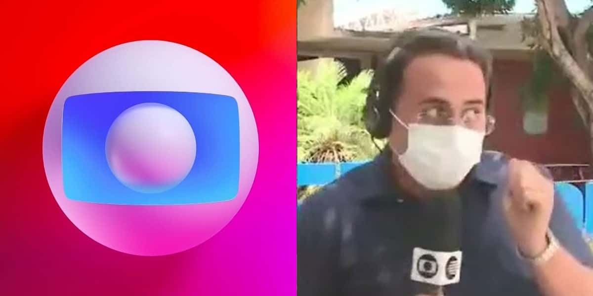 Repórter da Globo é atacado ao vivo - Foto: Reprodução