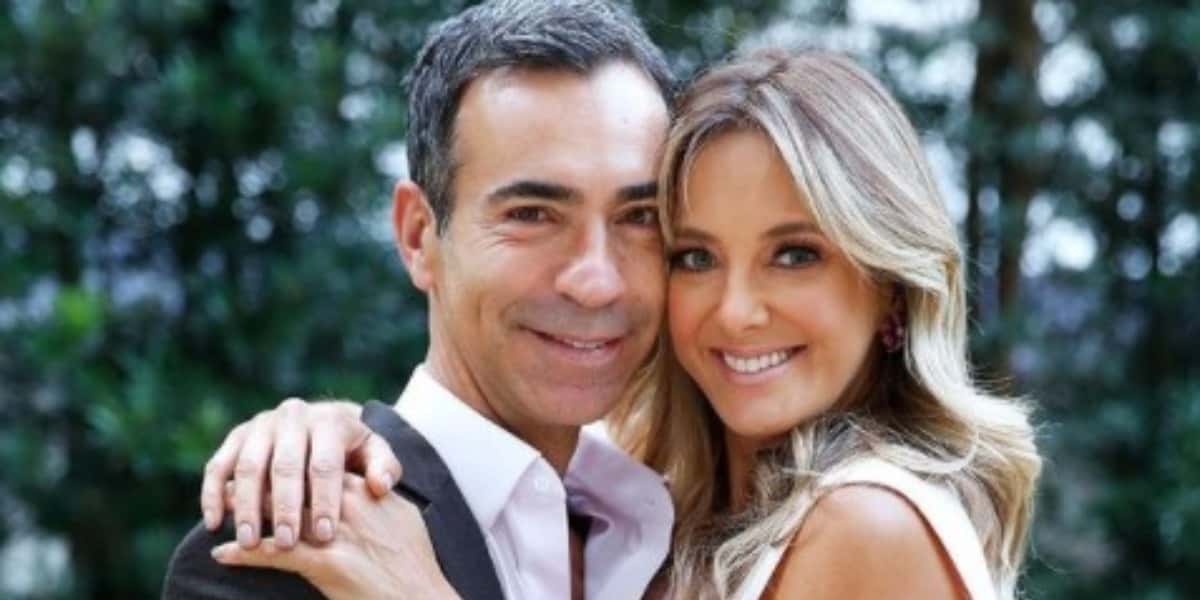 César Tralli e Ticiane Pinheiro (Foto: Reprodução)