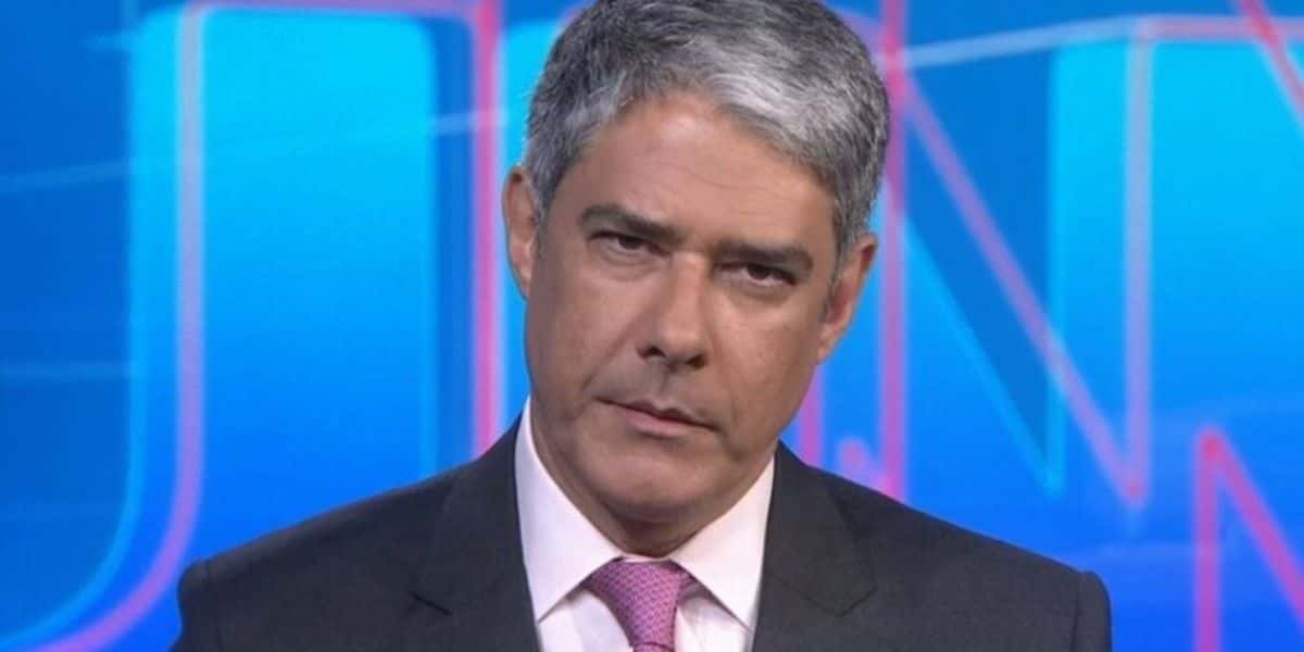 William Bonner no "Jornal Nacional" (Foto: Reprodução/Globo)