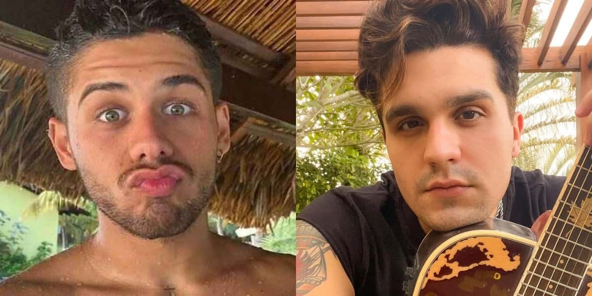 Luan Santana e Zé Felipe (Foto: Reprodução)