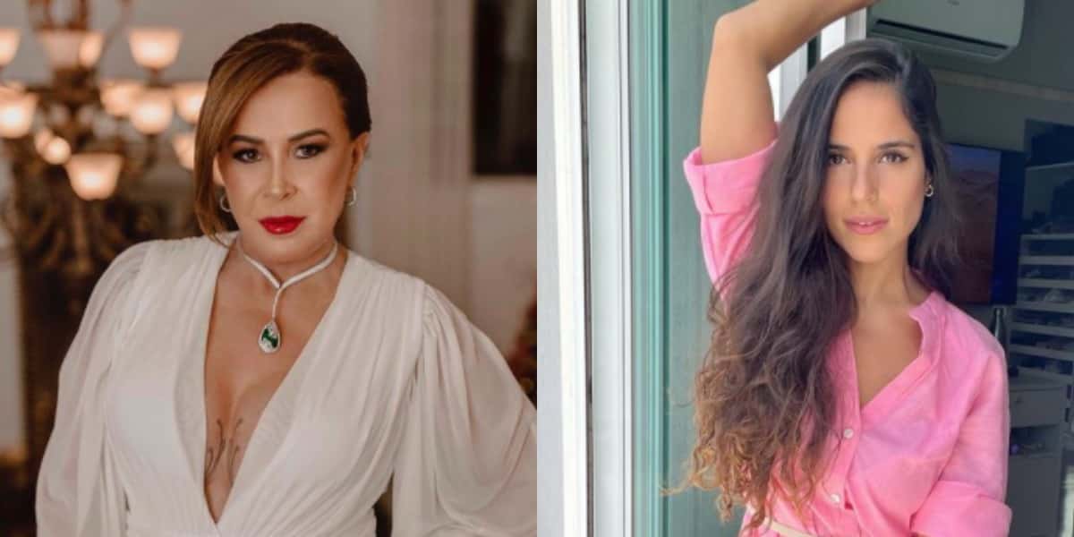 Zilu e Camilla Camargo (Foto: Reprodução)