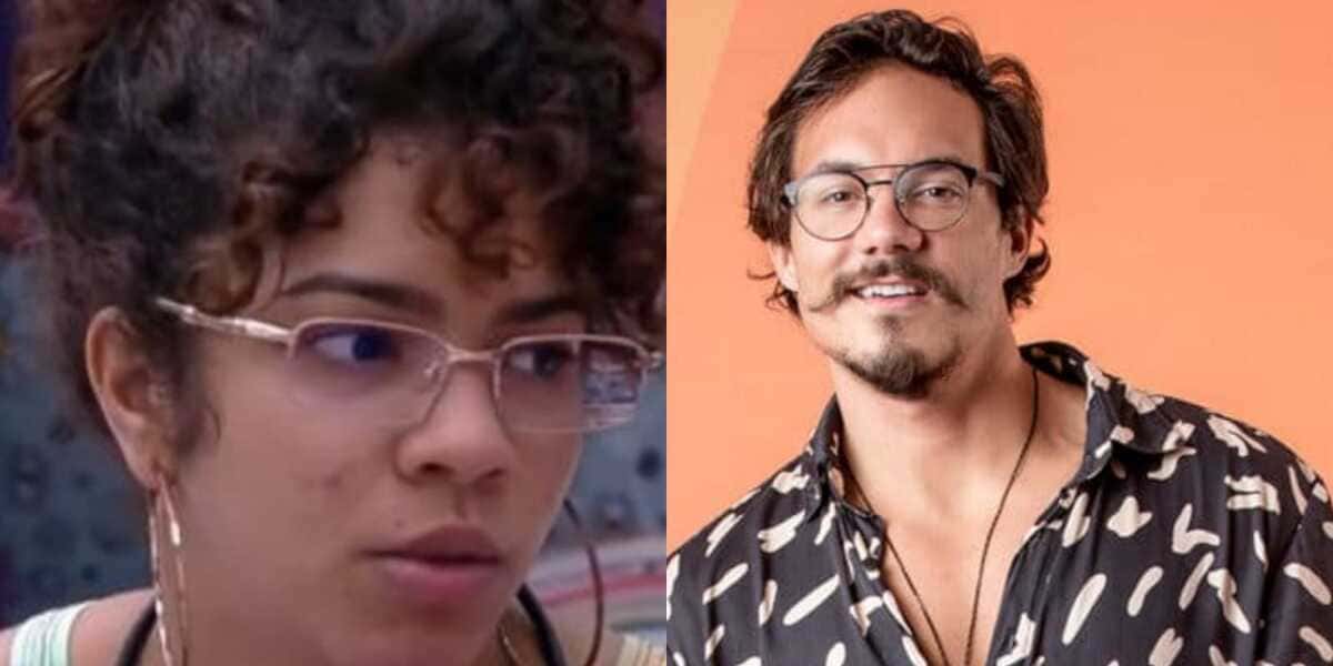 BBB22: Após permanência de Arthur, Maria e Eliezer conversam sobre o jogo (Foto: Reprodução/Montagem)