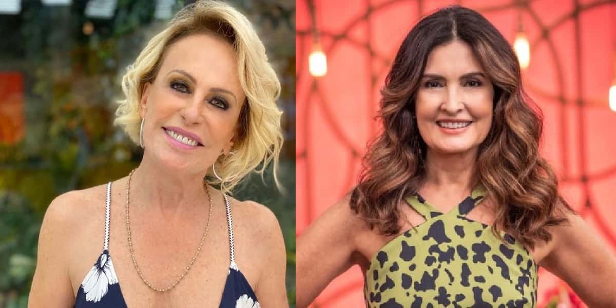 Fátima Bernardes e Ana Maria (Foto: Divulgação)