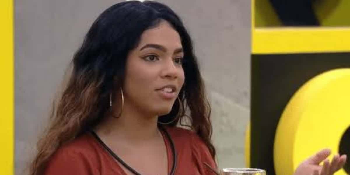 BBB22: Maria perdeu a sua tia-avó para a Covid-19, porém, ainda não sabe (Foto: Reprodução)