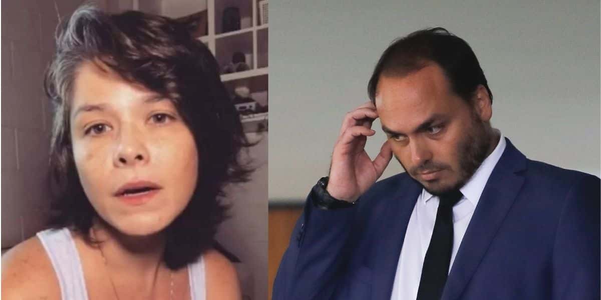 Samara Felippo denuncia Carlos Bolsonaro