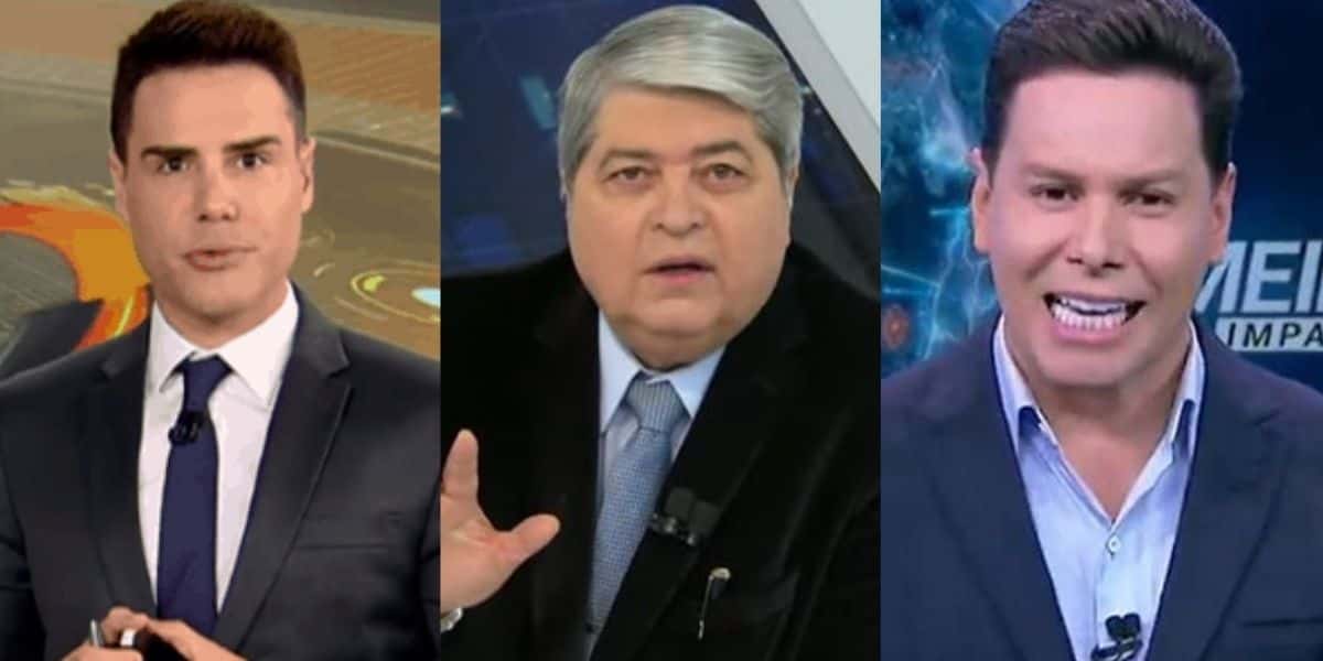 Luiz Bacci, Sikêra Jr e Marcão do Povo (Reprodução)