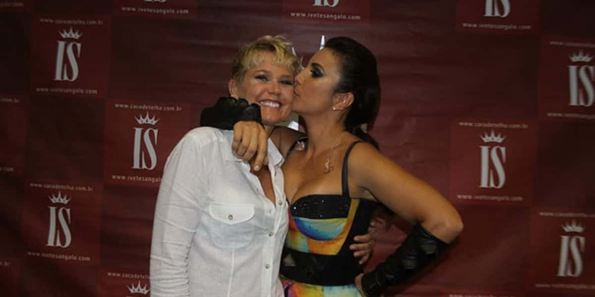 Xuxa e Ivete Sangalo tinha linda amizade e romperam por conta de caixa misteriosa (Reprodução)