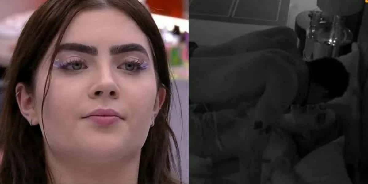 BBB22: Jade bola plano para não dormir com Paulo André (Foto: Reprodução)