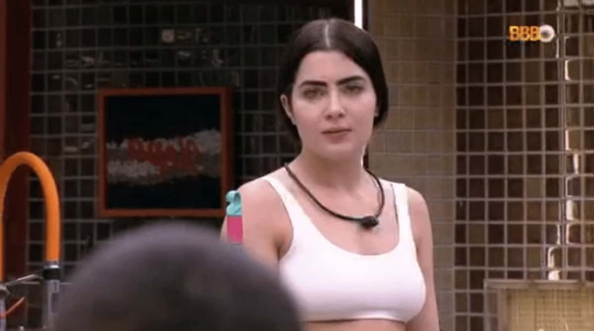Jade Picon revelou algo inusitado no hotel (Foto: Reprodução / Globoplay)