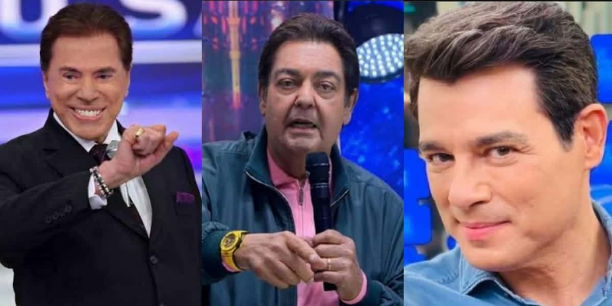 Faustão, Luciano Huck e Silvio Santos: Os 10 salários mais chocantes da TV brasileira (Foto: Reprodução)