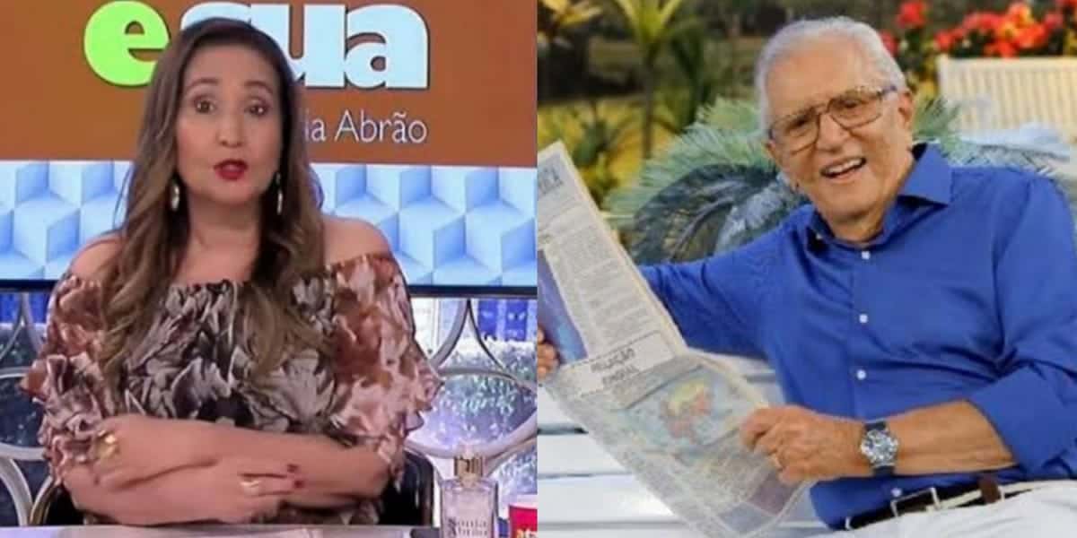Sonia Abrão manda recado para Carlos Alberto (Foto: Reprodução)