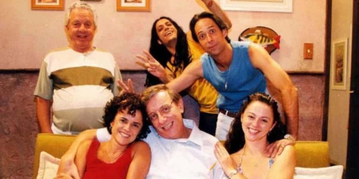 Atores na segunda versão de "A Grande Família" (Foto: Divulgação/TV Globo)