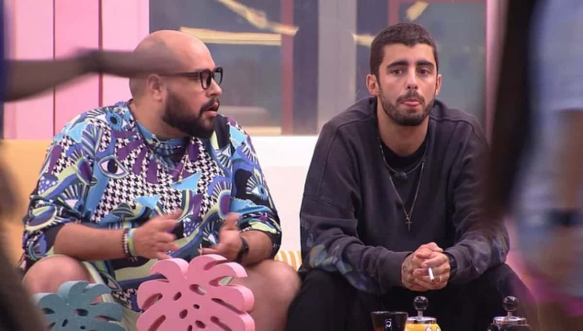 Grupo da 'Disneylândia' comentou a saída de Rodrigo do BBB22 (Foto: Reprodução / Globoplay)