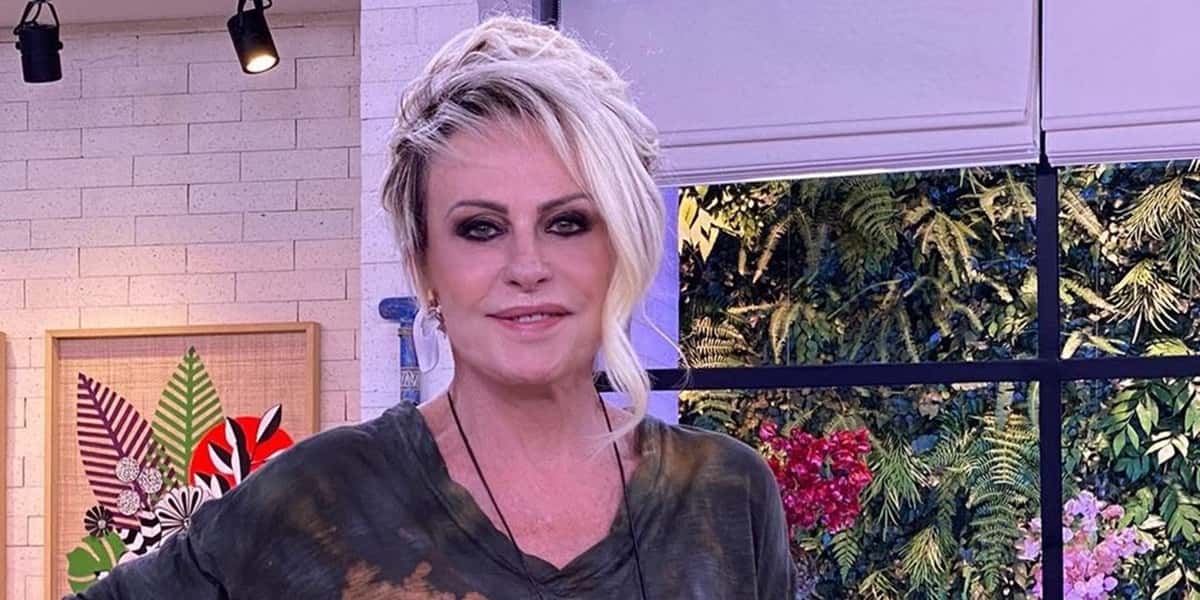Ana Maria brigou com Leão Lobo e envolveu Ratinho (Foto: Reprodução)