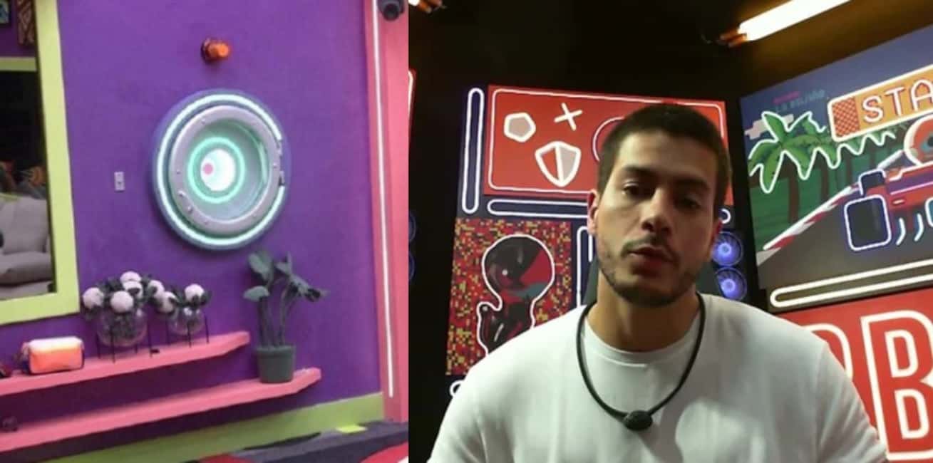 Arthur pensa em desistir do BBB22 (Foto: Reprodução / Globoplay)