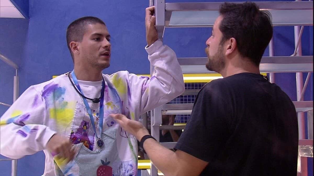Câmera cortou brothers falando sobre lavagem de dinheiro (Foto: Reprodução)