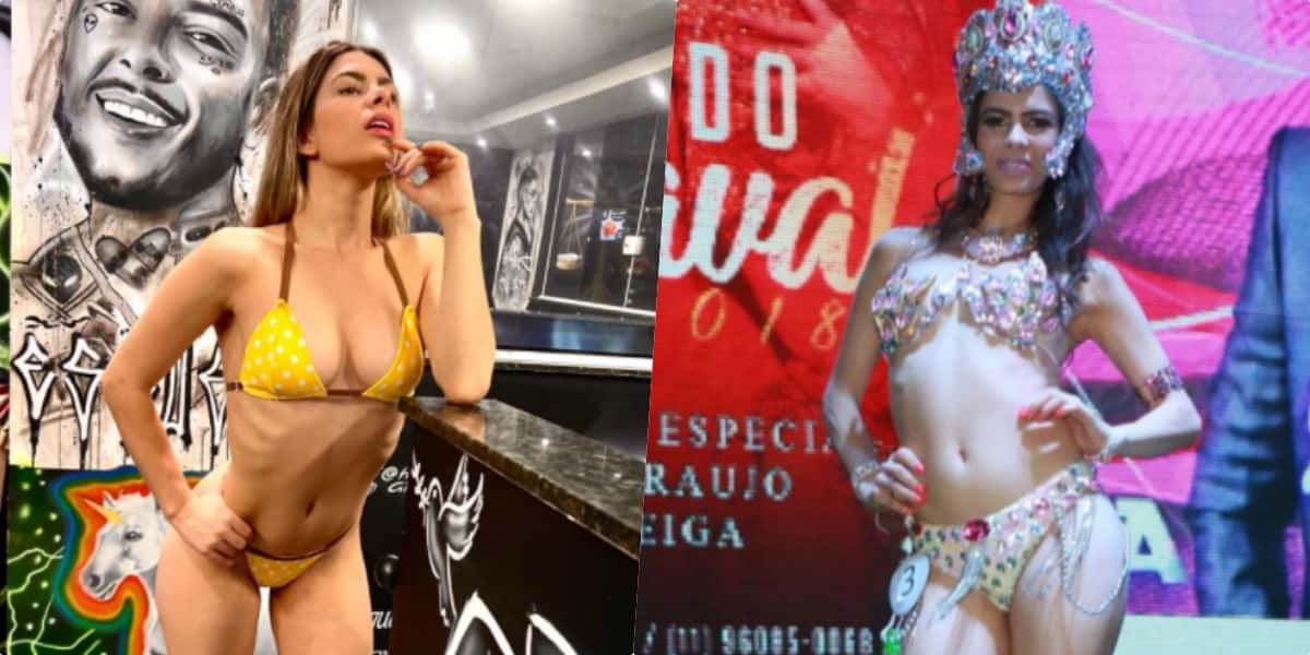 A jovem atriz vai desfilar pela escola Unidos do Peruche