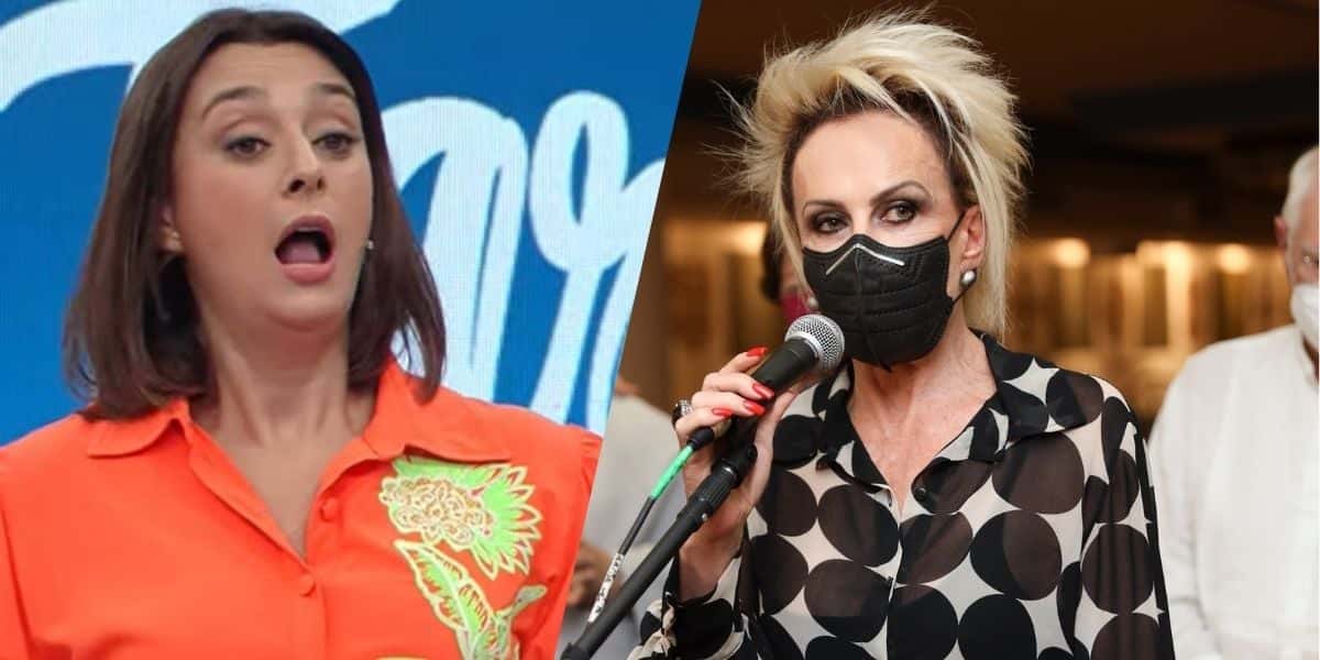 Catia Fonseca e Ana Maria Braga (Foto: Reprodução/Band)
