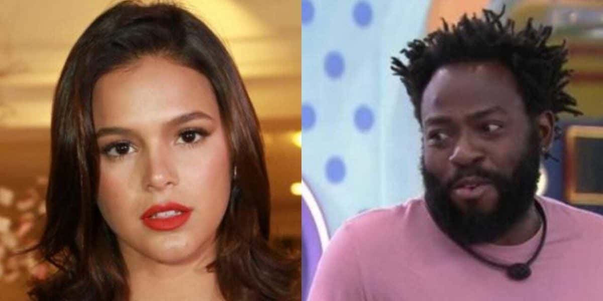 BBB22: Bruna Marquezine declara torcida a Douglas Silva (Foto: Reprodução/Montagem)