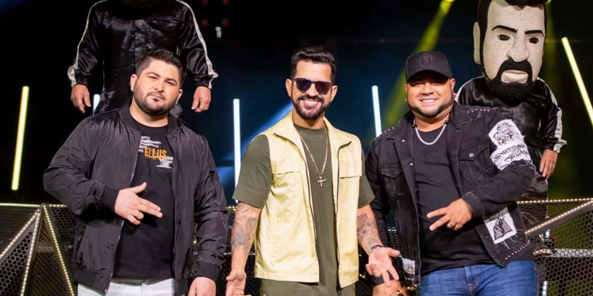 Dennis DJ e Os Barões da Pisadinha (Foto: Divulgação)