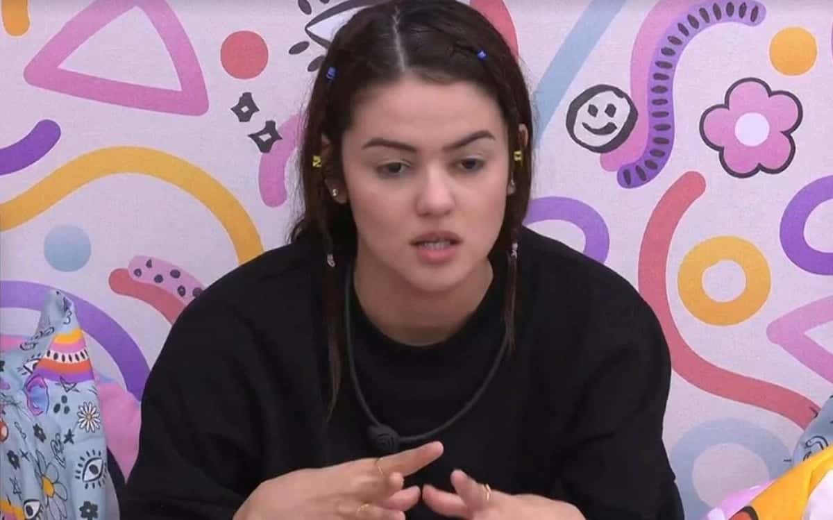 Eslovênia se frustra com Jade no BBB22 (Foto: Reprodução / Globoplay)