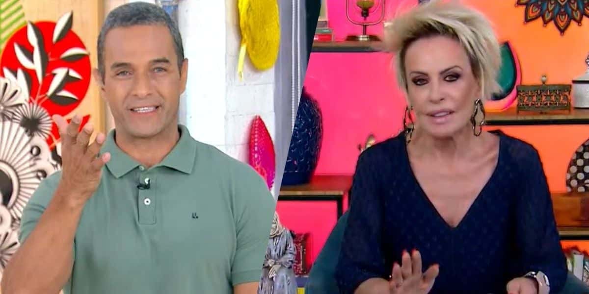 Fabrício Battaglini substituiu Ana Maria (Montagem: TV Foco)