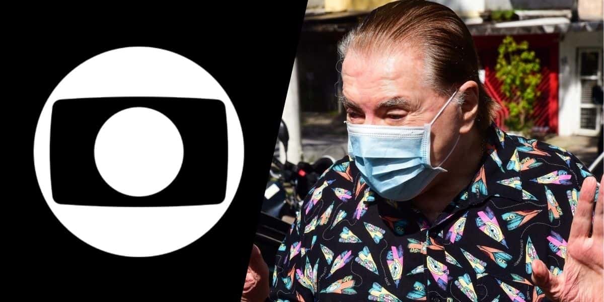 Silvio Santos está sendo citado na Globo (Montagem: TV Foco)