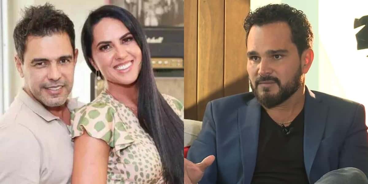 Graciele Lacerda, Zezé Di Camargo e Luciano (Foto: Reprodução/Instagram)
