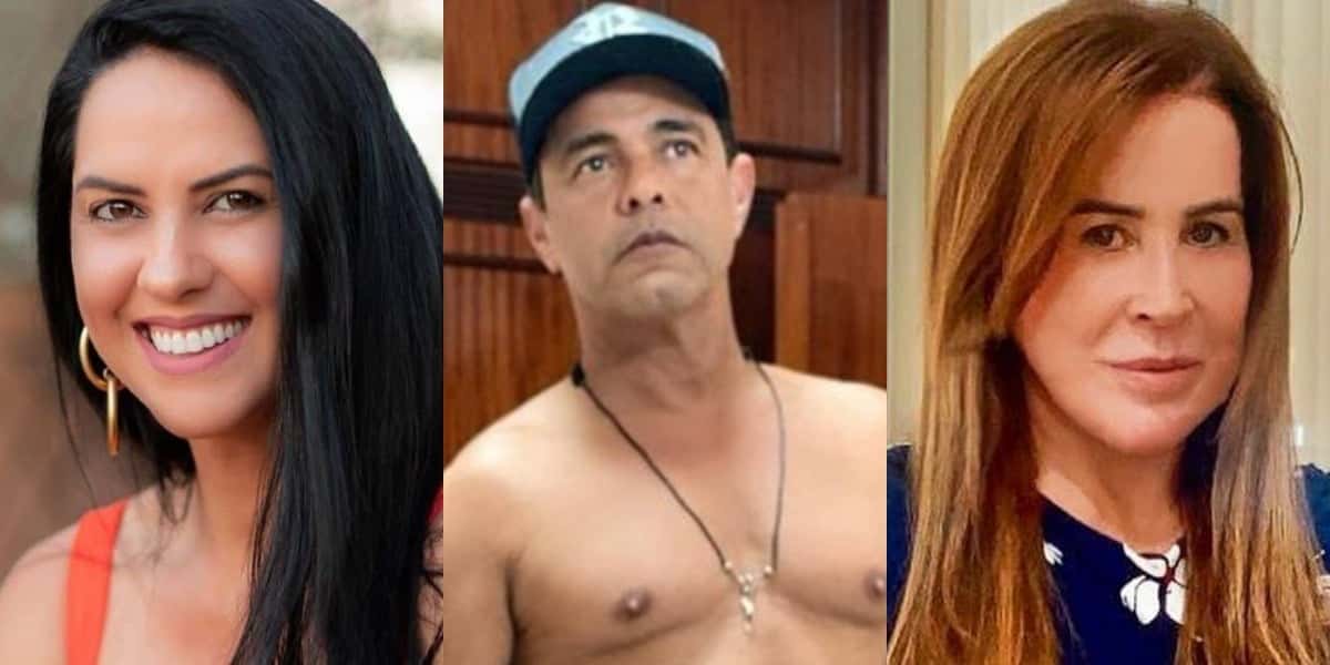 Graciele Lacerda, Zezé Di Camargo e Zilu Godói (Foto: Reprodução/Instagram)