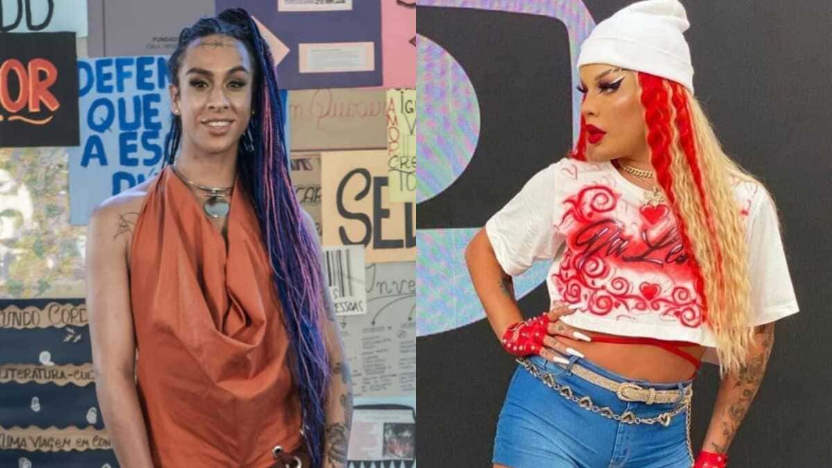 BBB22: Gloria Groove declara torcida para Linn da Quebrada (Foto: Reprodução/Montagem)