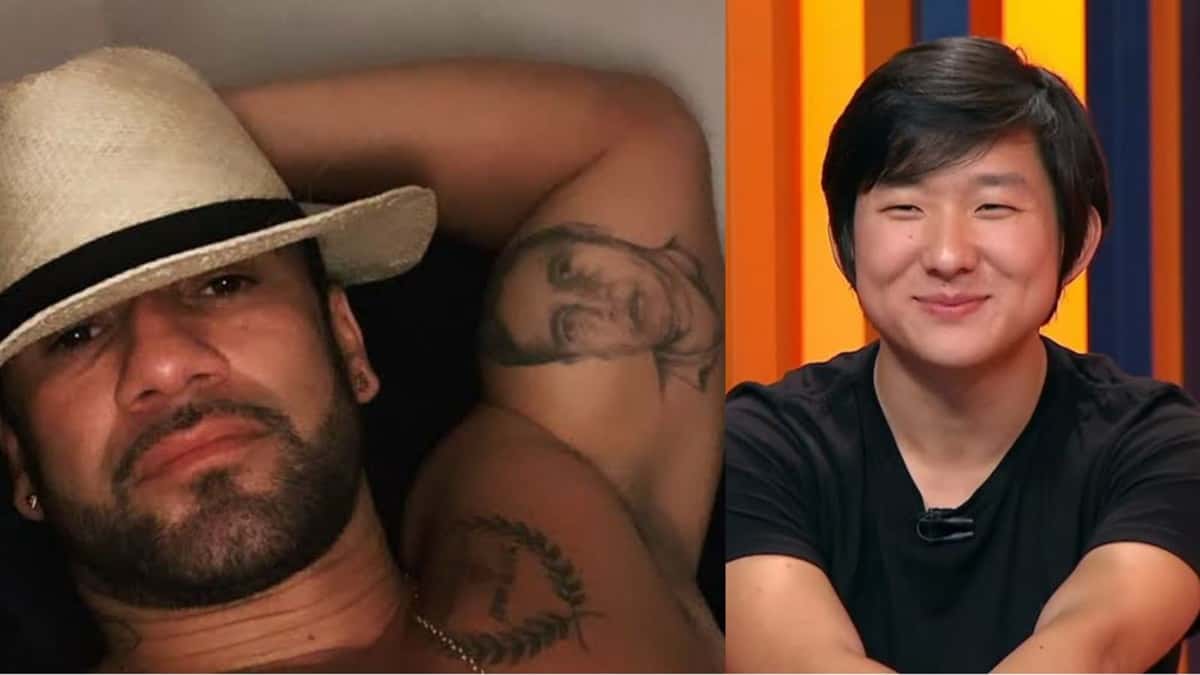 Hadson Nery manda recado polêmico para Pyong Lee (Reprodução/ Montagem)