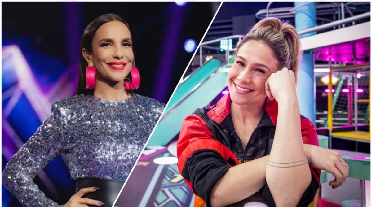 Ivete Sangalo apresenta o "The Masked Dance Brasil" e Fernanda Gentile cogitada para outra versão (Montagem/ Reprodução/ TV Globo)