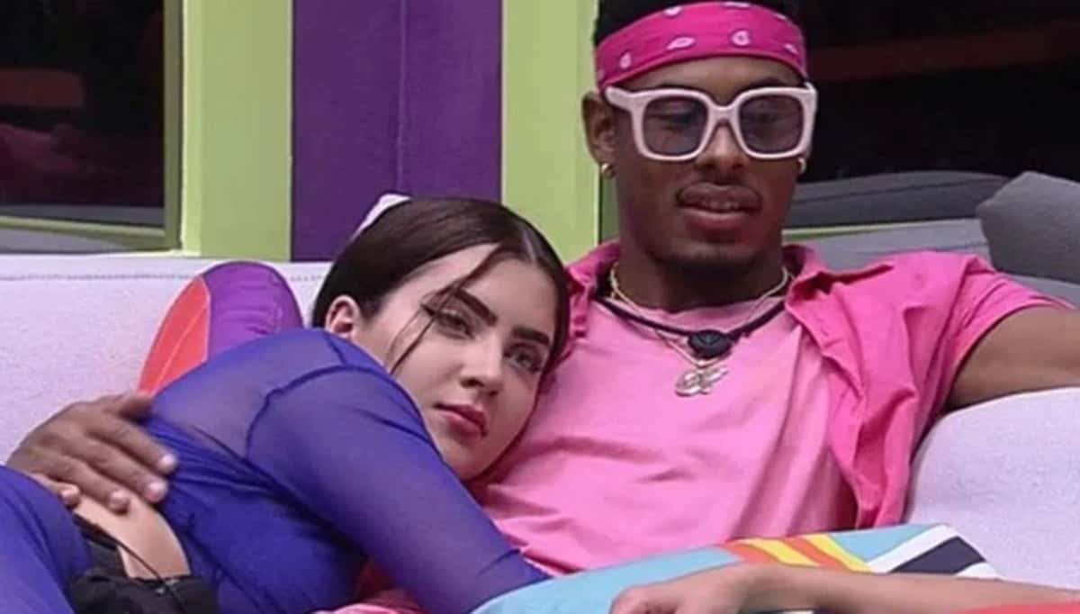 Jade Picon e Paulo André no BBB22 (Reprodução/ Gshow)