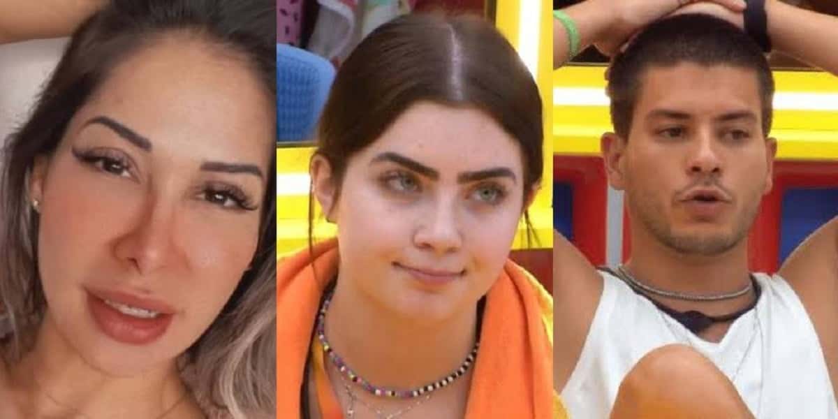 Maíra Cardi, Arthur Aguiar e Jade Picon (Foto: Reprodução)