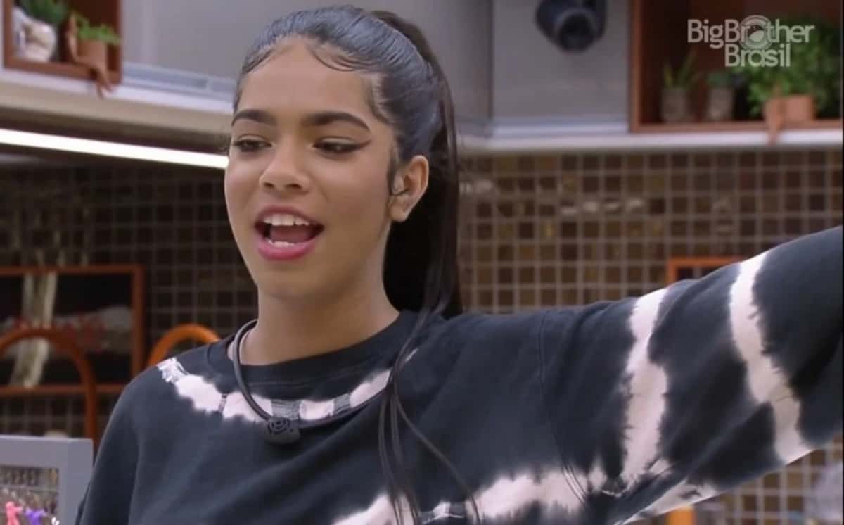 Maria está com medo de ser a próxima eliminada do BBB22 (Foto: Reprodução / Globoplay)