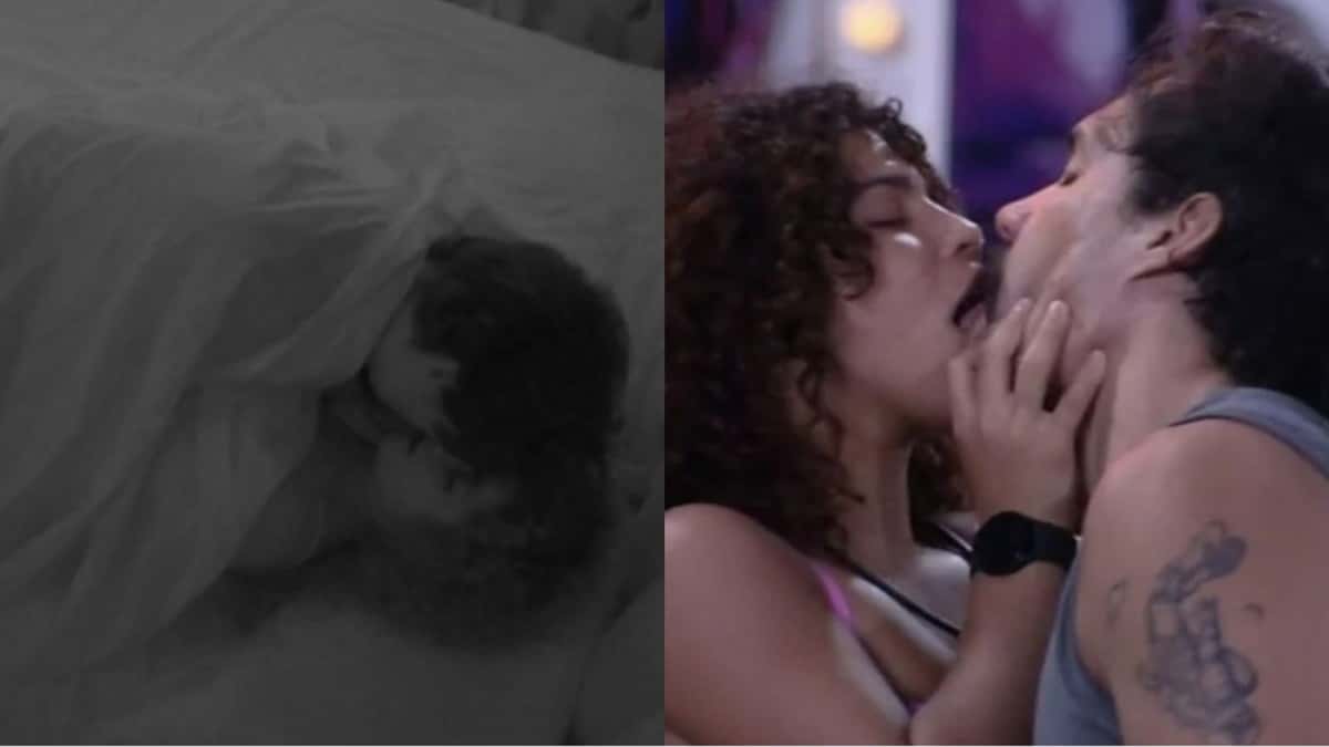 Maria e Eliezer fizeram sexo no BBB22 (Foto: Reprodução)