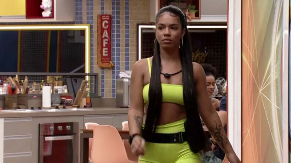 Maria foi desclassificada no BBB22 (Foto: Reprodução / Globoplay)